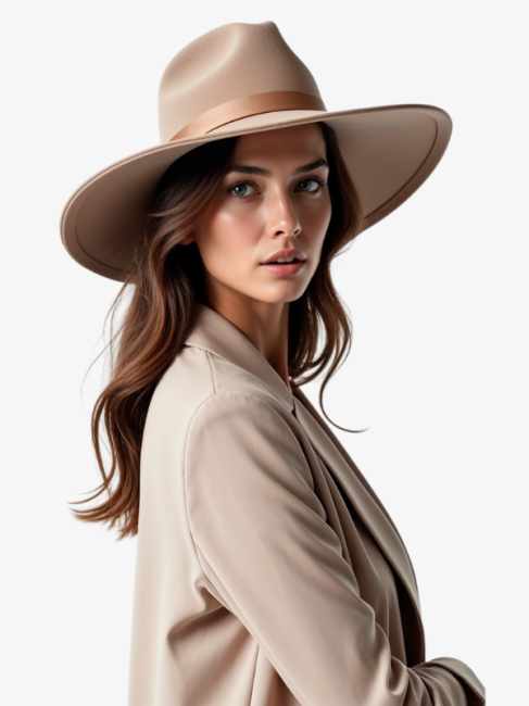Przejdź do produktu Kapelusz Beige Elegance